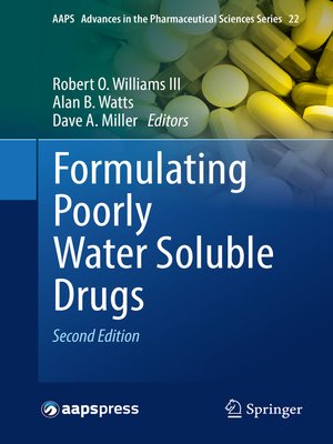 cover image of Formulating Poorly Water Soluble Drugs
